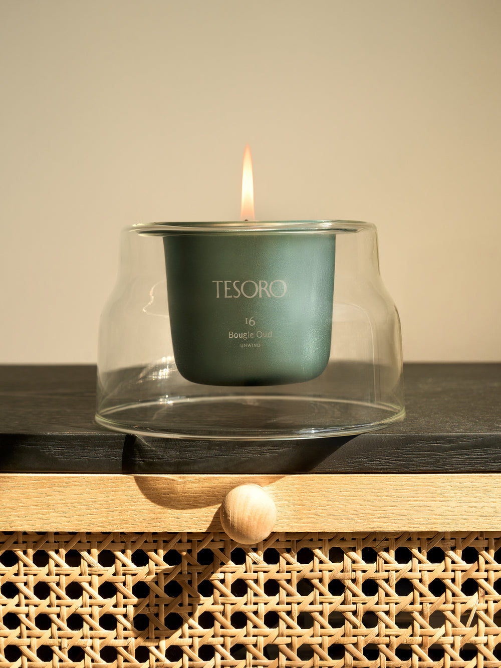 Candle Starter Set (Glass Forever Vessel + First Candle Refill)