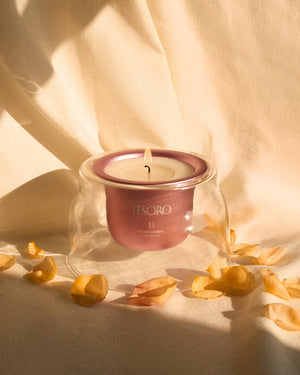 Candle Starter Set (Glass Forever Vessel + First Candle Refill)