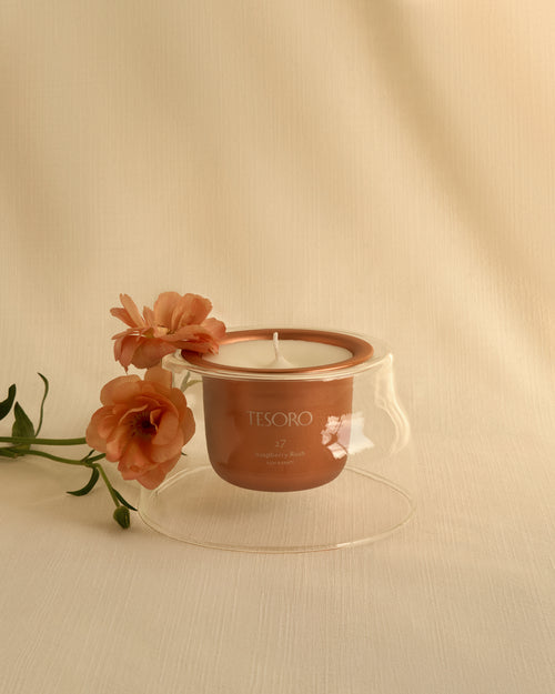 Candle Starter Set (Glass Forever Vessel + First Candle Refill)