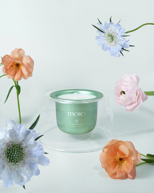 Candle Starter Set (Glass Forever Vessel + First Candle Refill)